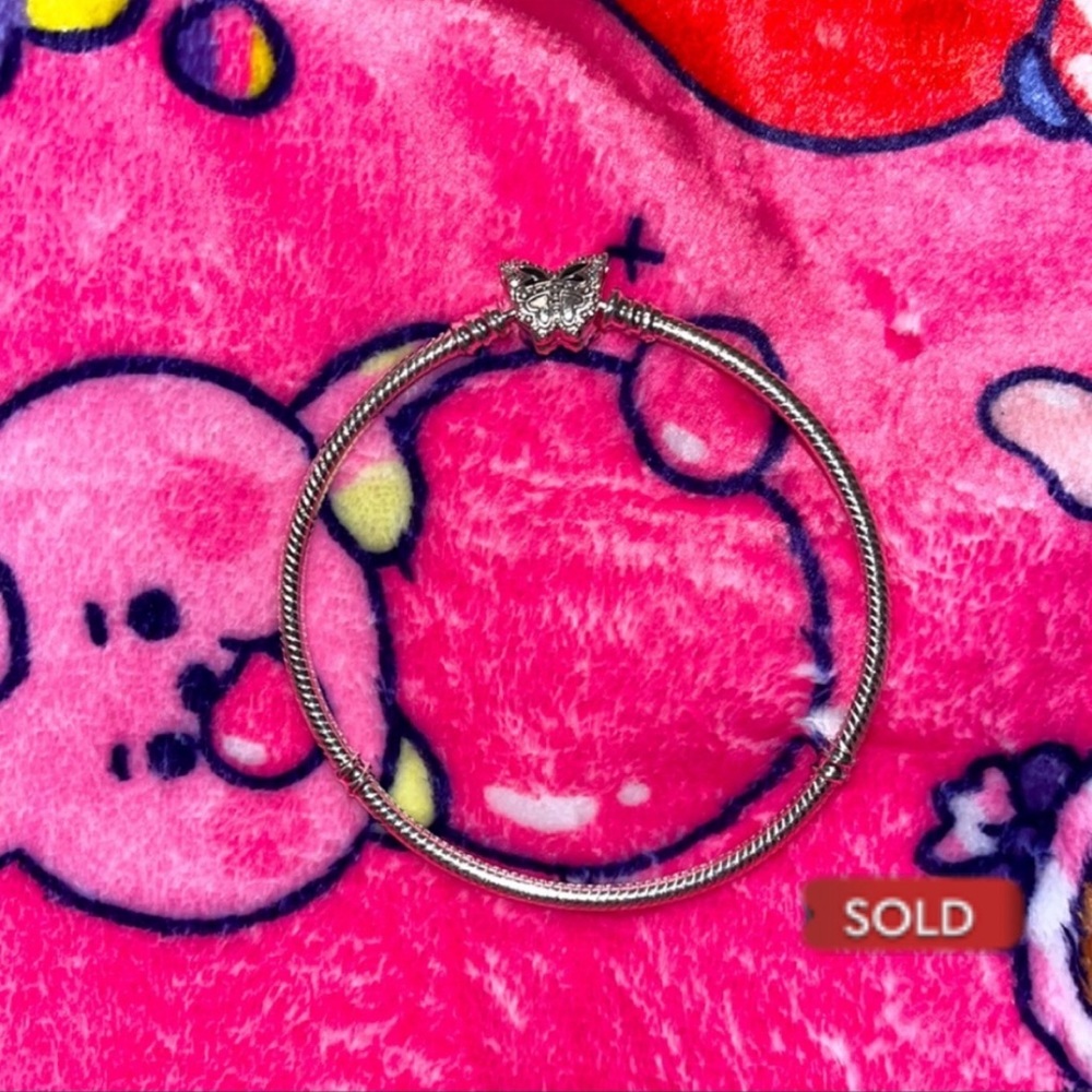 Pandora butterfly bracelet